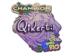 Sticker | qikert (Glitter) | Rio 2022
