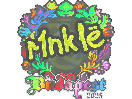 Sticker | r1nkle (Holo) | Budapest 2025
