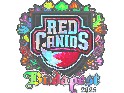Sticker | RED Canids (Holo) | Budapest 2025