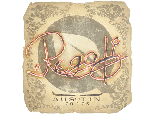 Sticker | regali (Gold) | Austin 2025