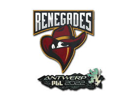 Sticker | Renegades (Glitter) | Antwerp 2022