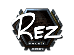 Sticker | REZ (Gold) | London 2018