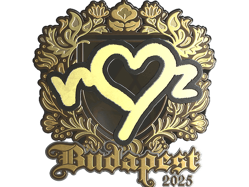 Sticker | ropz (Gold) | Budapest 2025