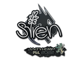 Sticker | S1ren (Gold) | Antwerp 2022
