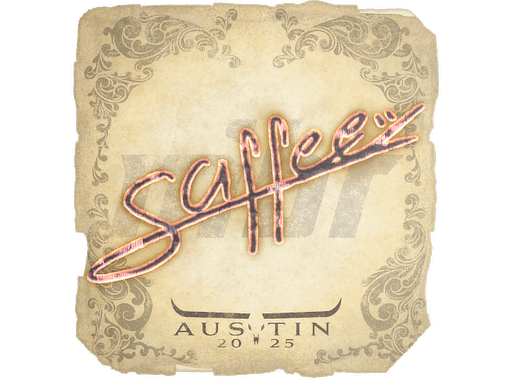 Sticker | saffee (Foil) | Austin 2025