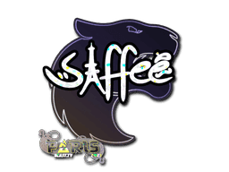 Sticker | saffee (Gold) | Paris 2023