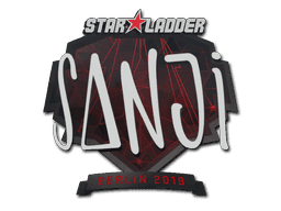 Sticker | SANJI (Foil) | Berlin 2019