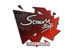 Sticker | ScreaM (Foil) | Cologne 2016