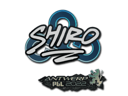 Sticker | sh1ro (Gold) | Antwerp 2022