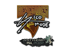 Sticker | sico (Glitter) | Antwerp 2022