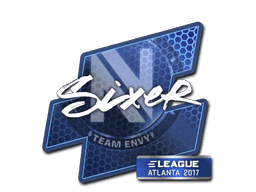 Sticker | SIXER (Foil) | Atlanta 2017