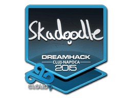 Sticker | Skadoodle (Foil) | Cluj-Napoca 2015