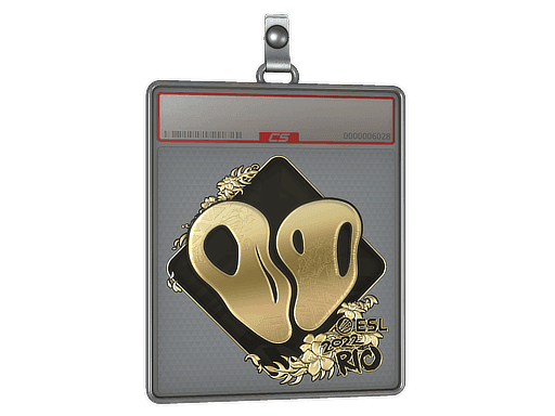 Sticker Slab | 00 Nation (Gold) | Rio 2022