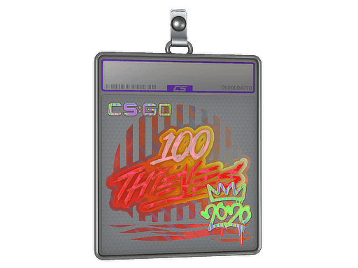 Sticker Slab | 100 Thieves (Holo) | 2020 RMR