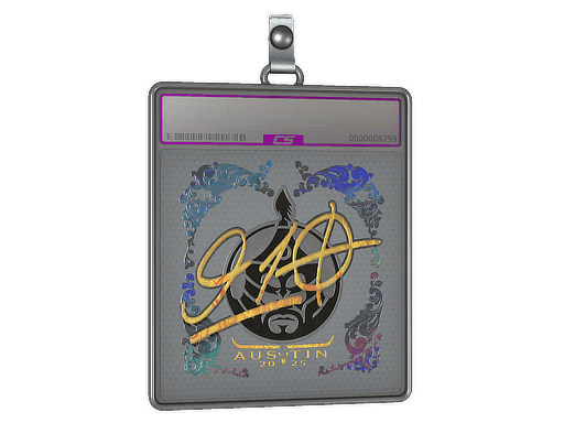 Sticker Slab | 910 (Holo) | Austin 2025