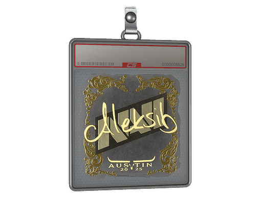 Sticker Slab | Aleksib (Gold) | Austin 2025