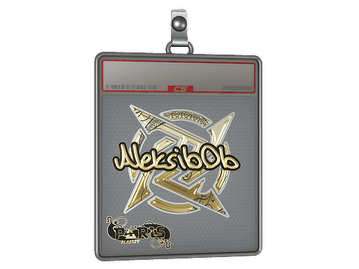 Sticker Slab | Aleksib (Gold) | Paris 2023