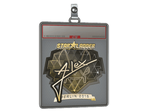 Sticker Slab | ALEX (Gold) | Berlin 2019