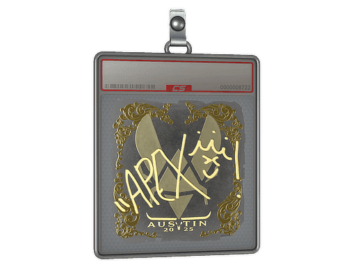 Sticker Slab | apEX (Gold) | Austin 2025