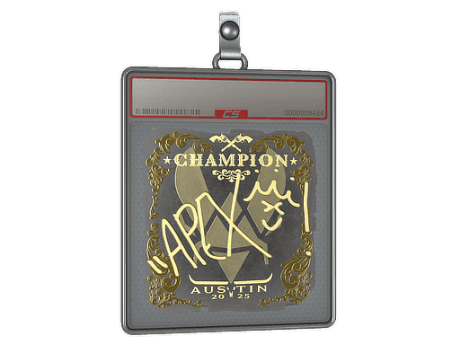 Sticker Slab | apEX (Gold, Champion) | Austin 2025