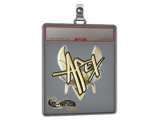 Sticker Slab | apEX (Gold) | Paris 2023