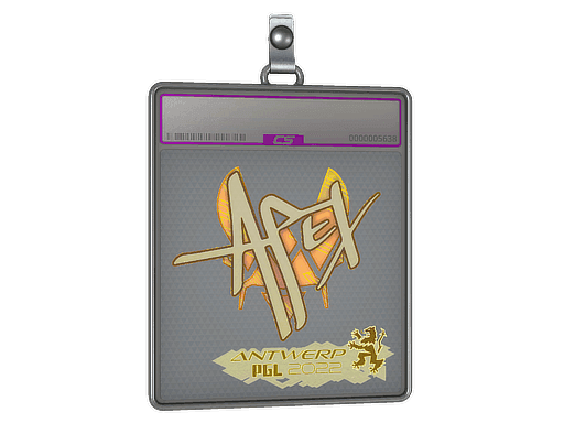 Sticker Slab | apEX (Holo) | Antwerp 2022