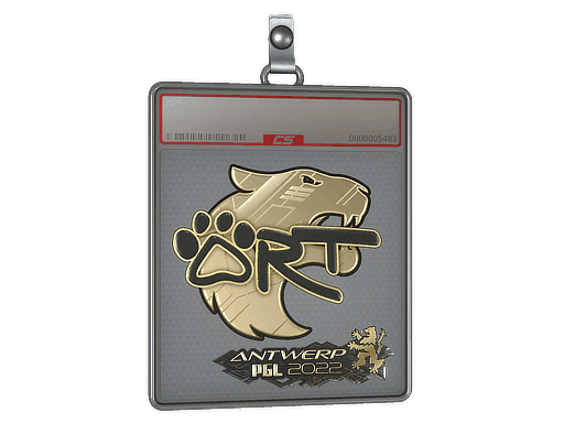 Sticker Slab | arT (Gold) | Antwerp 2022