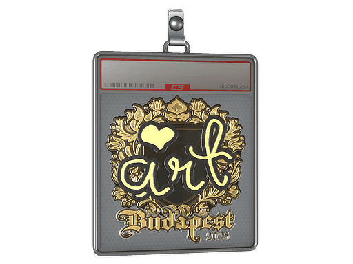 Sticker Slab | arT (Gold) | Budapest 2025