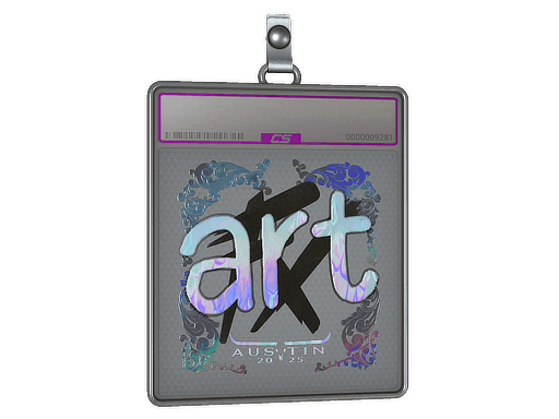 Sticker Slab | arT (Holo) | Austin 2025