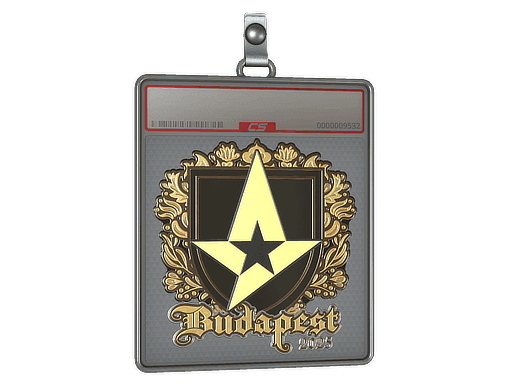 Sticker Slab | Astralis (Gold) | Budapest 2025