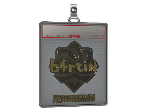 Sticker Slab | b4rtiN (Gold) | Copenhagen 2024