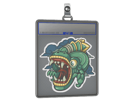 Sticker Slab | Baby Fire Serpent