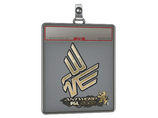 Sticker Slab | Bad News Eagles (Gold) | Antwerp 2022