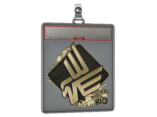 Sticker Slab | Bad News Eagles (Gold) | Rio 2022