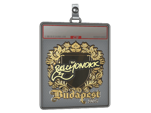 Sticker Slab | BELCHONOKK (Gold) | Budapest 2025