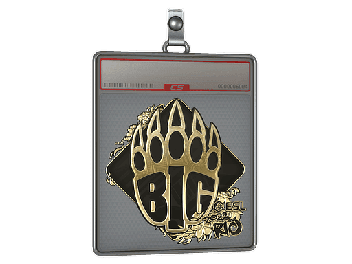 Sticker Slab | BIG (Gold) | Rio 2022