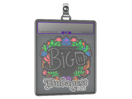 Sticker Slab | biguzera (Embroidered) | Budapest 2025