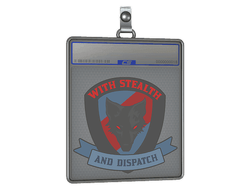 Sticker Slab | Black Dog