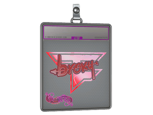 Sticker Slab | broky (Holo) | Paris 2023