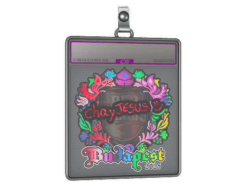Sticker Slab | chayJESUS (Holo) | Budapest 2025