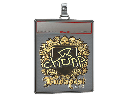 Sticker Slab | chopper (Gold) | Budapest 2025