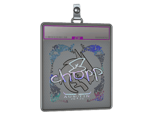 Sticker Slab | chopper (Holo) | Austin 2025