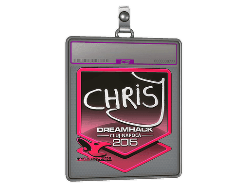 Sticker Slab | chrisJ (Foil) | Cluj-Napoca 2015