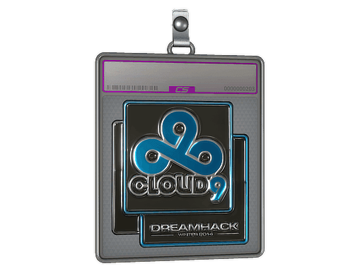 Sticker Slab | Cloud9 (Foil) | DreamHack 2014