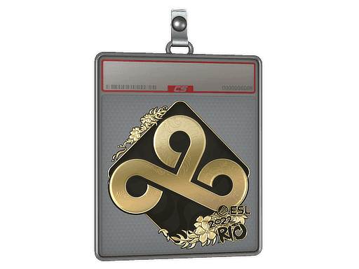 Sticker Slab | Cloud9 (Gold) | Rio 2022