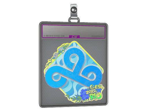 Sticker Slab | Cloud9 (Holo) | Rio 2022
