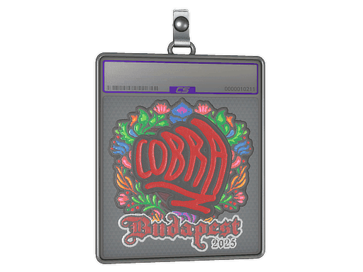 Sticker Slab | cobra (Embroidered) | Budapest 2025