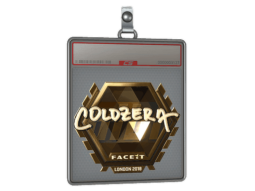 Sticker Slab | coldzera (Gold) | London 2018