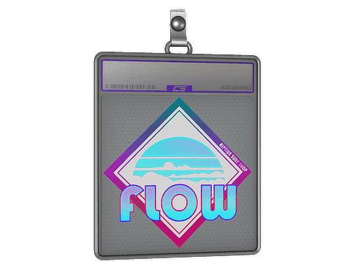 Sticker Slab | Cotton Candy Flow (Holo)