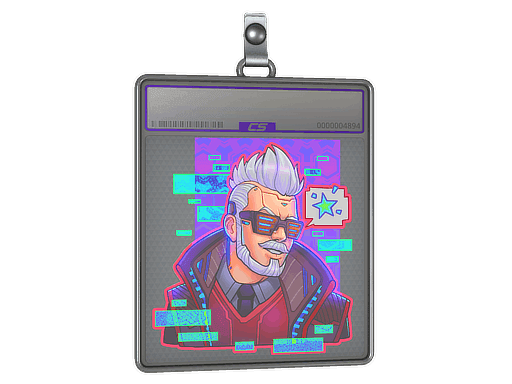 Sticker Slab | Cyber Romanov (Holo)